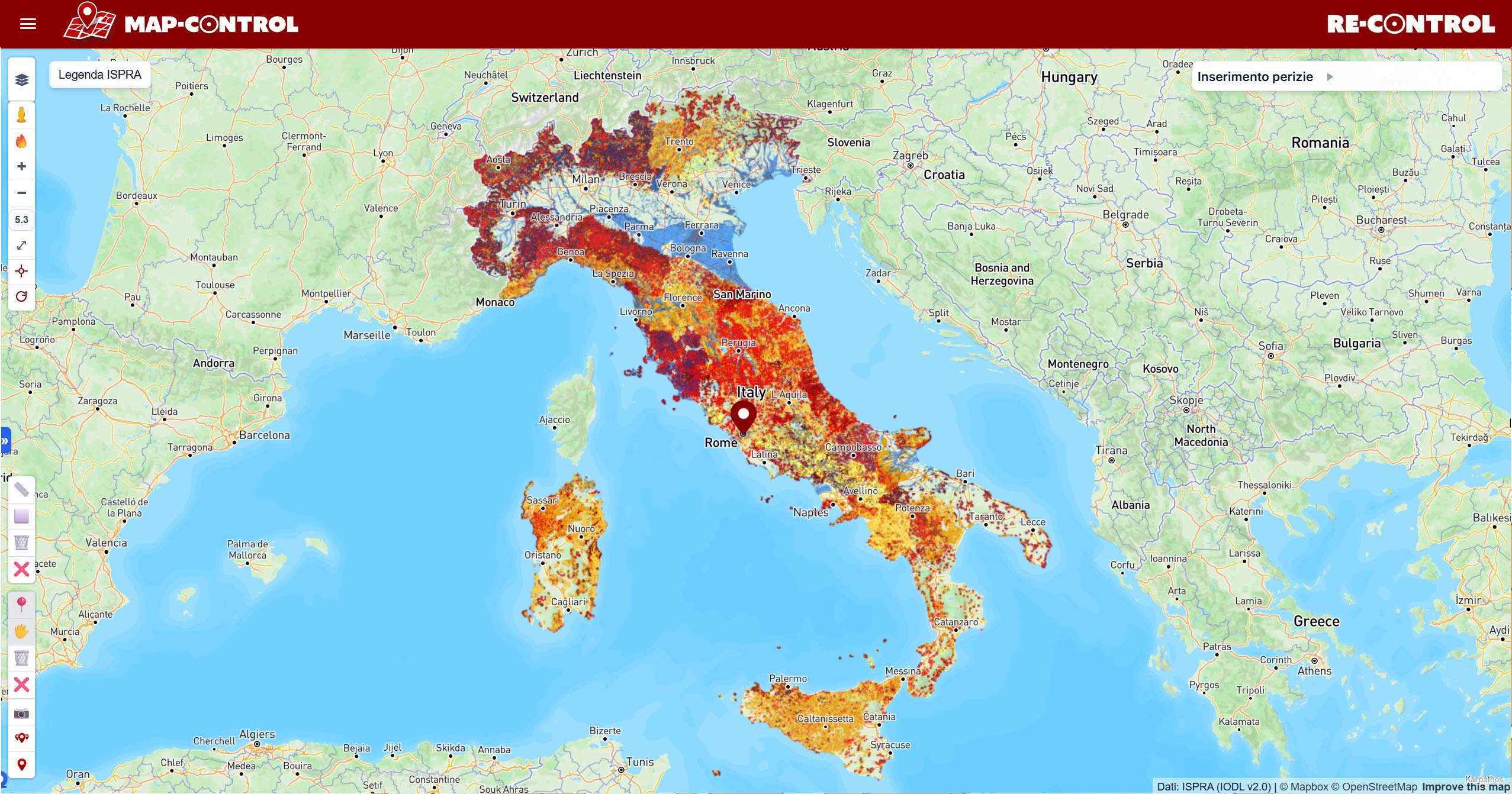 Rischi territoriali